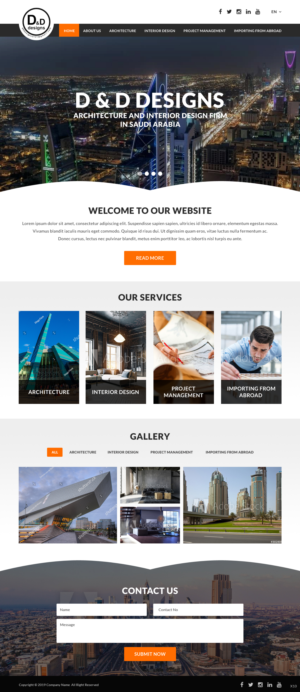 WordPress-Design von pb für d&d | Design: #22945380