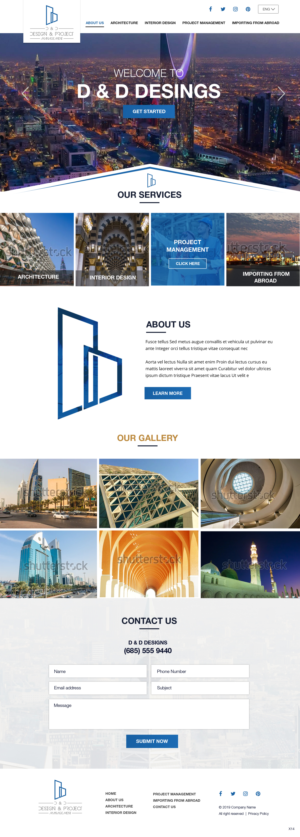 WordPress-Design von pb für d&d | Design: #22967415