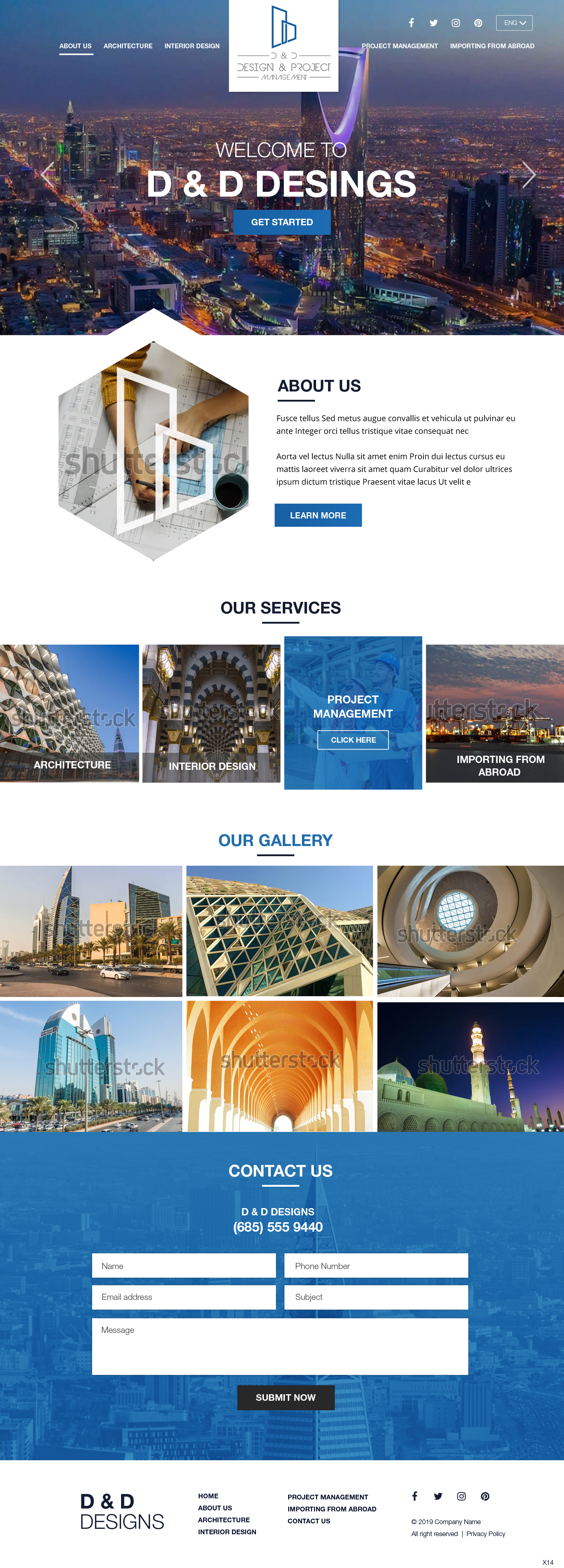 Wordpress Design by pb for d&d | Design #22967416