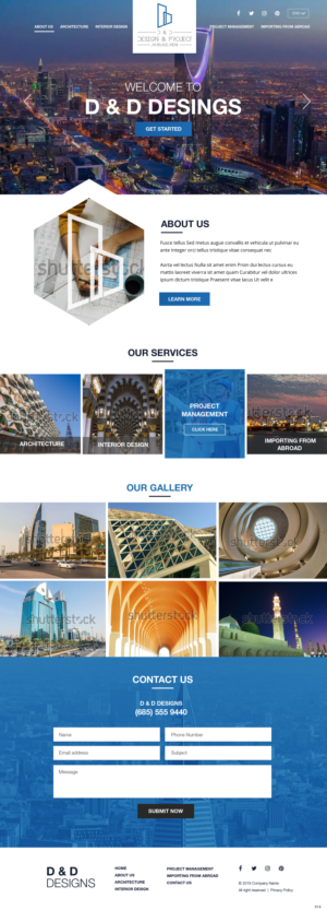 WordPress-Design von pb für d&d | Design: #22967416