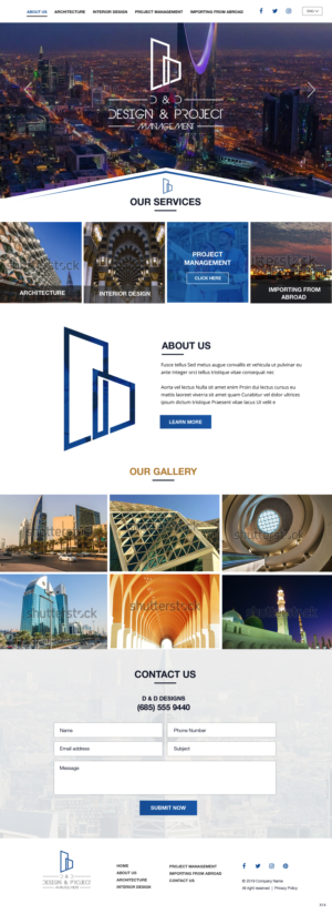 WordPress-Design von pb für d&d | Design: #23019273