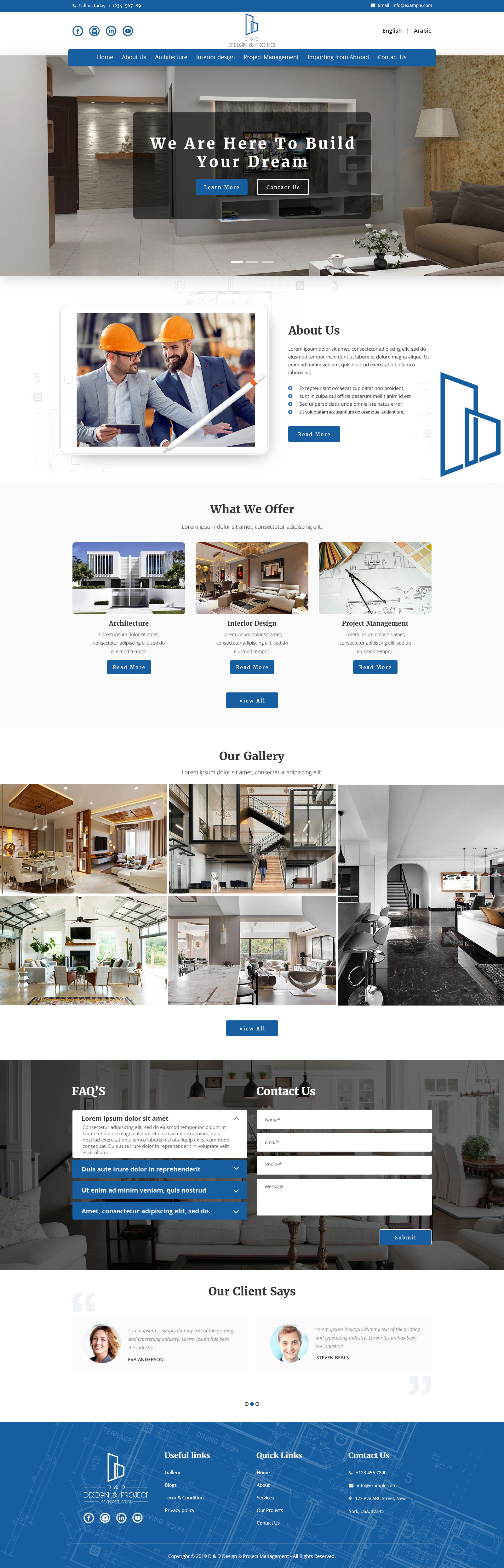 Design Wordpress par Factotum Designs pour d&d | Design #22960791