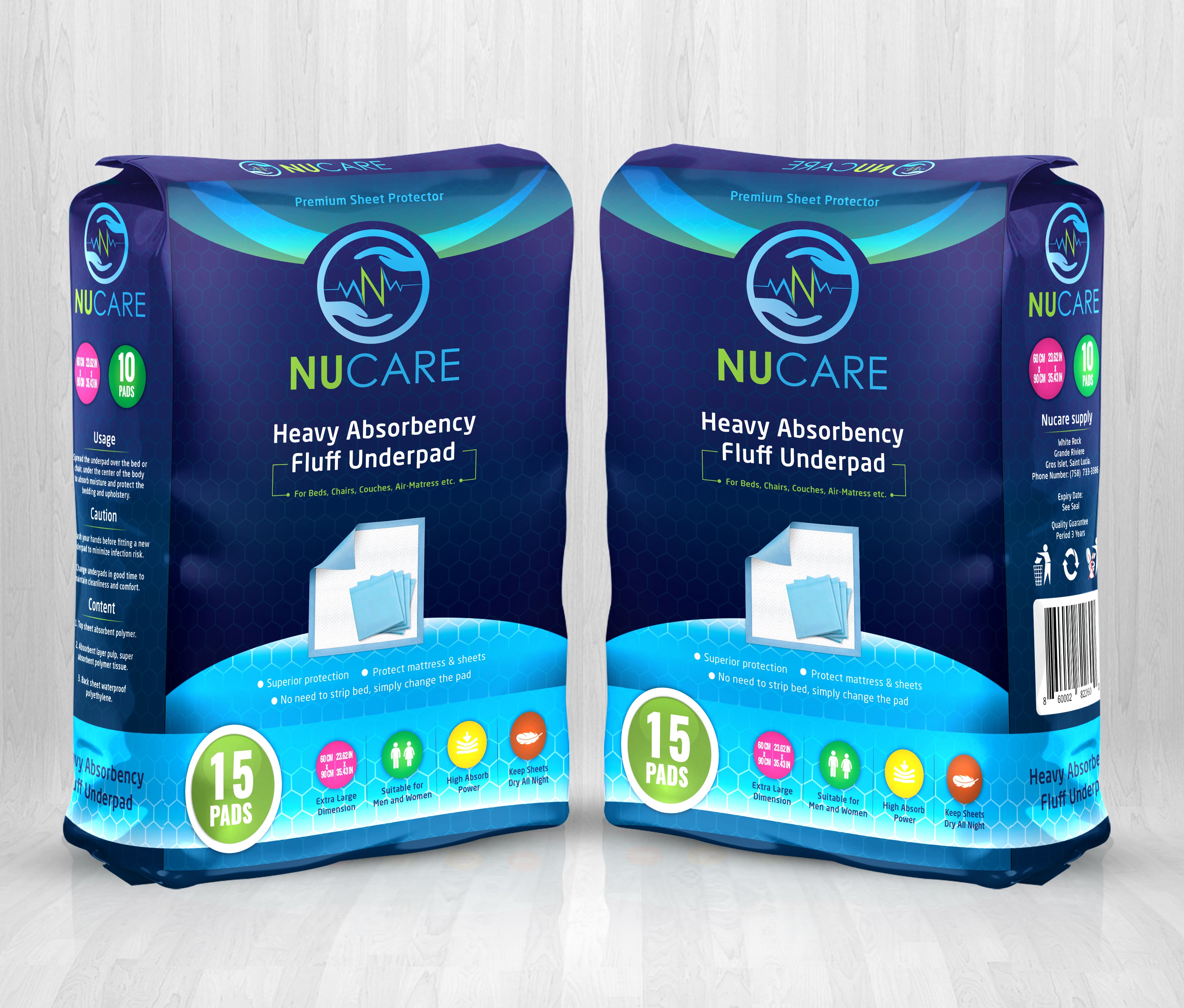 Packaging Design by Navisol Creatives for Nucare Supply | Design #24532458