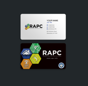 Rapides Area Planning Commission Business Cards | Business Card Design by Riz'