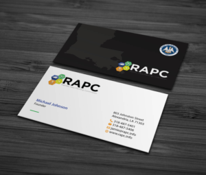 Rapides Area Planning Commission Business Cards | Business Card Design by MDesign