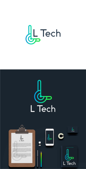 L Tech Network Services or L Tech | Logo Design by mike edan