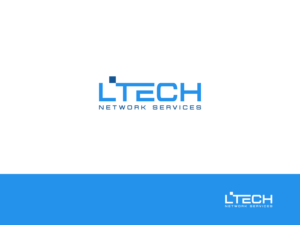 L Tech Network Services or L Tech | Logo Design by happybrain design