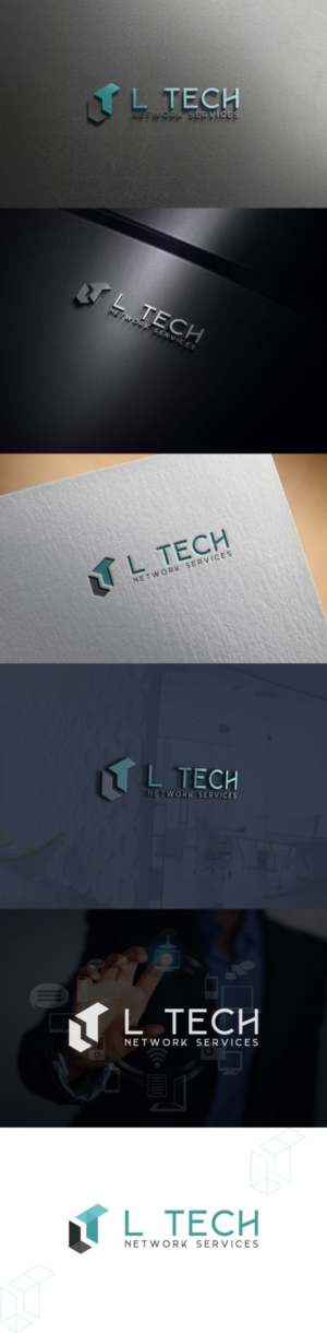 L Tech Network Services or L Tech | Logo Design by JAHID BIN JAFAR