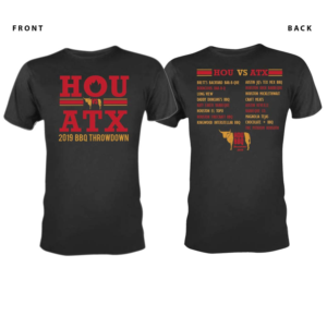 2019 Houston vs. Austin BBQ Throwdown! | T-Shirt-Design von 75-R-P-Z