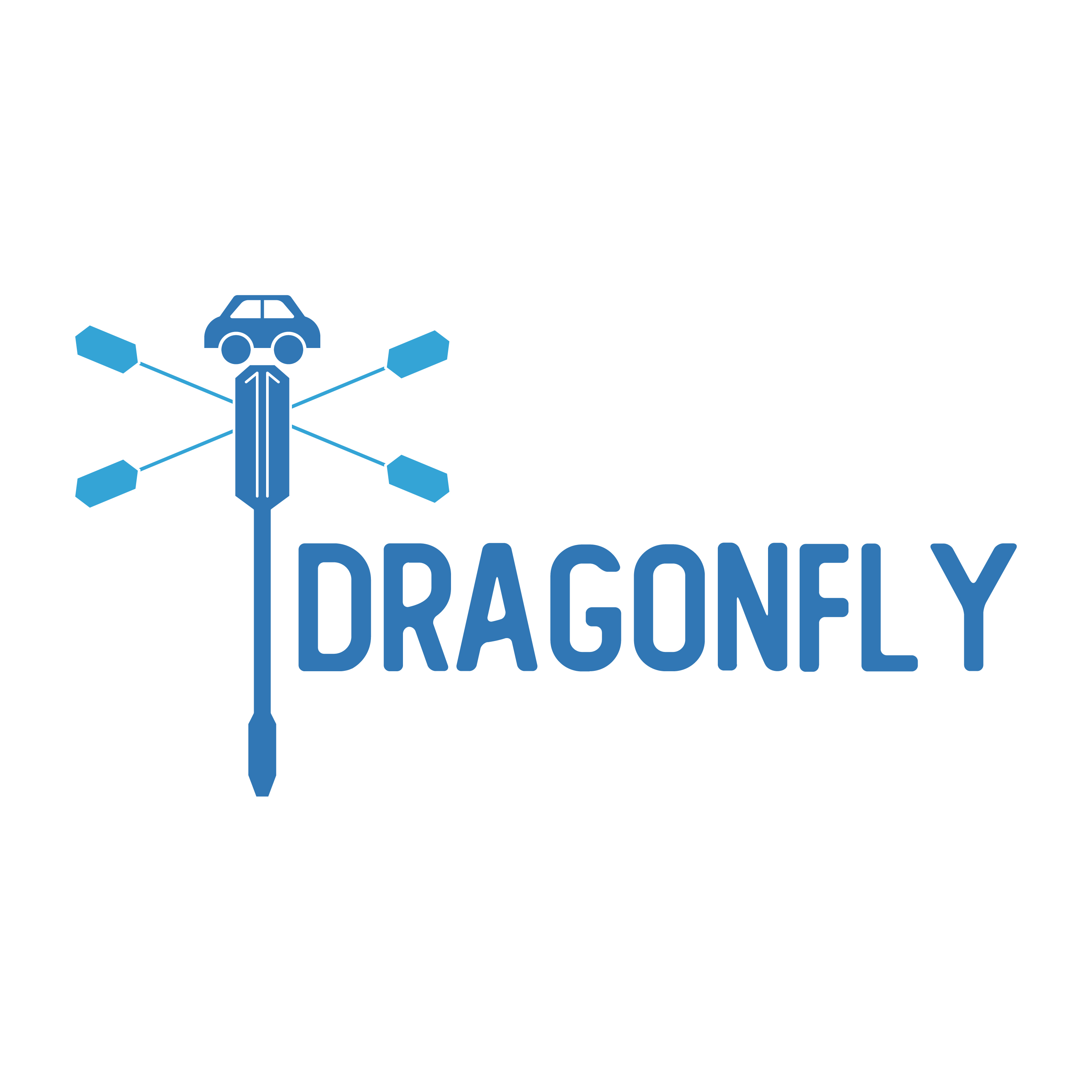 Logo-Design von Alpha Manna für Drone-io LLC/Wecutfields.com LLC | Design #22951402