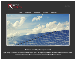 Renewable Energy company needs a new website  | Diseño Web por -Marc-