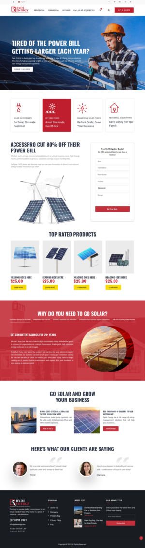 Web Design by zxsolutions