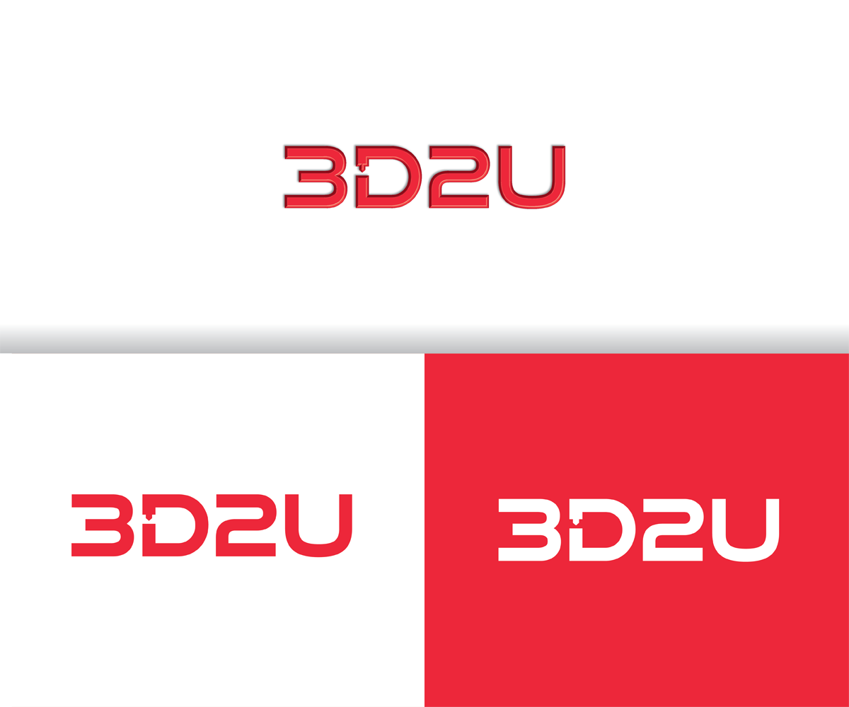 Logo Design by chuan for 3D2U | Design #22970217