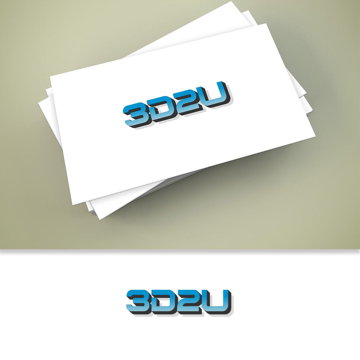 Logo Design by ClearDesign for 3D2U | Design #22981309