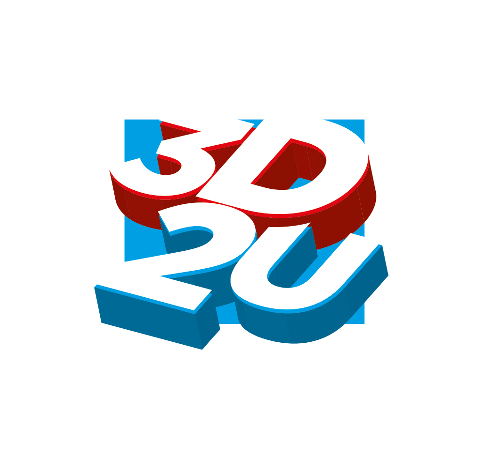 Diseño de Logo por neeckos para 3D2U | Diseño #22959979