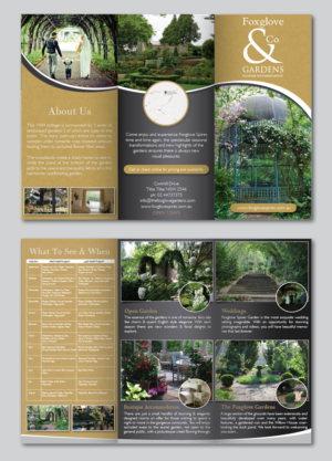Flyer Design by alex989 for Foxglove & Co | Design: #22972304