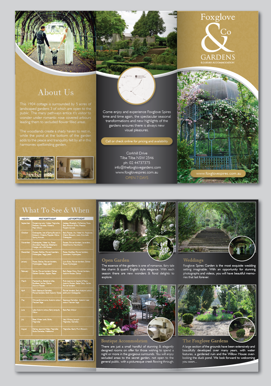 Flyer Design by alex989 for Foxglove & Co | Design #22972305