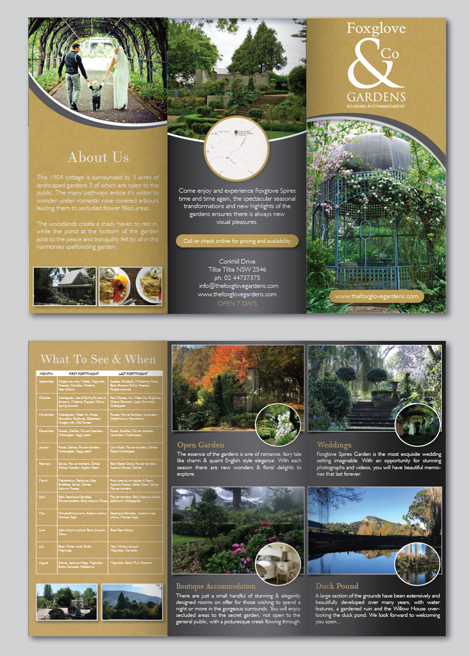 Flyer Design by alex989 for Foxglove & Co | Design #22995886