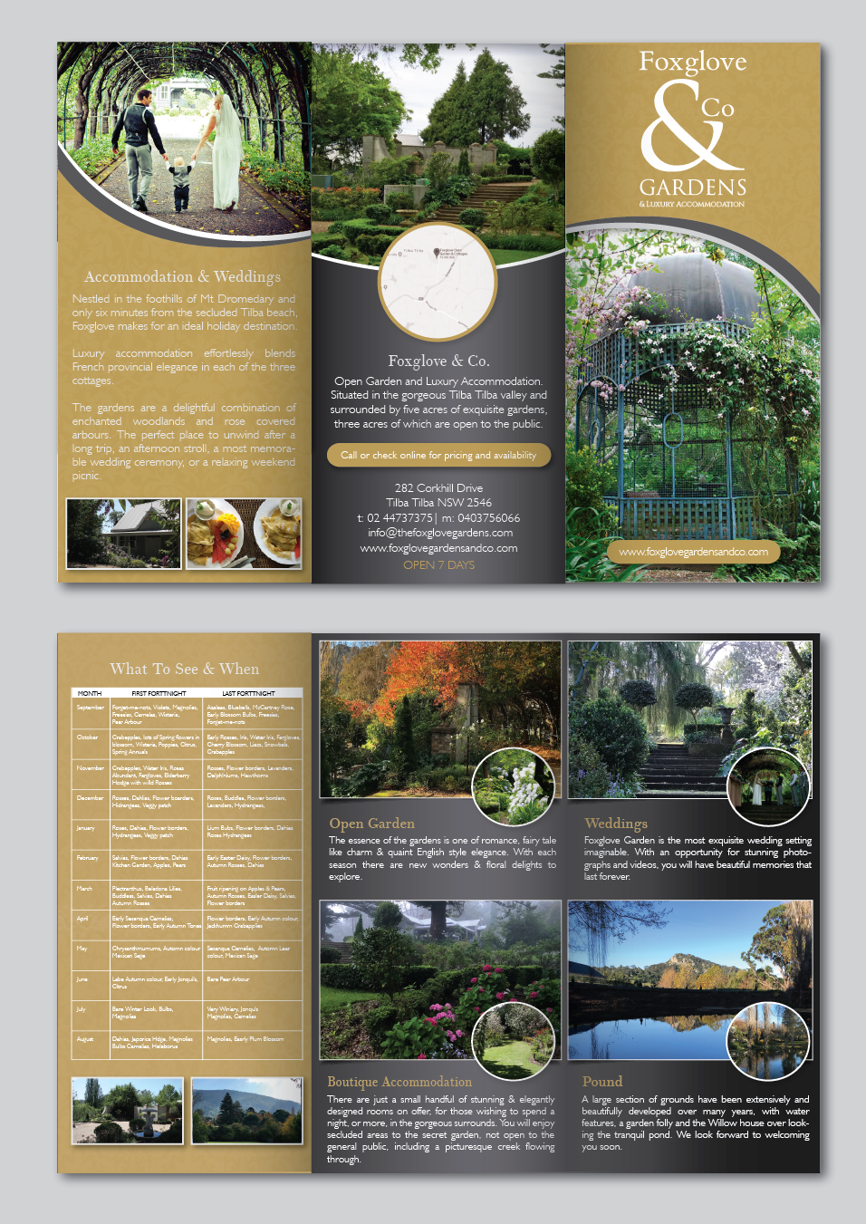 Flyer Design by alex989 for Foxglove & Co | Design: #23117795