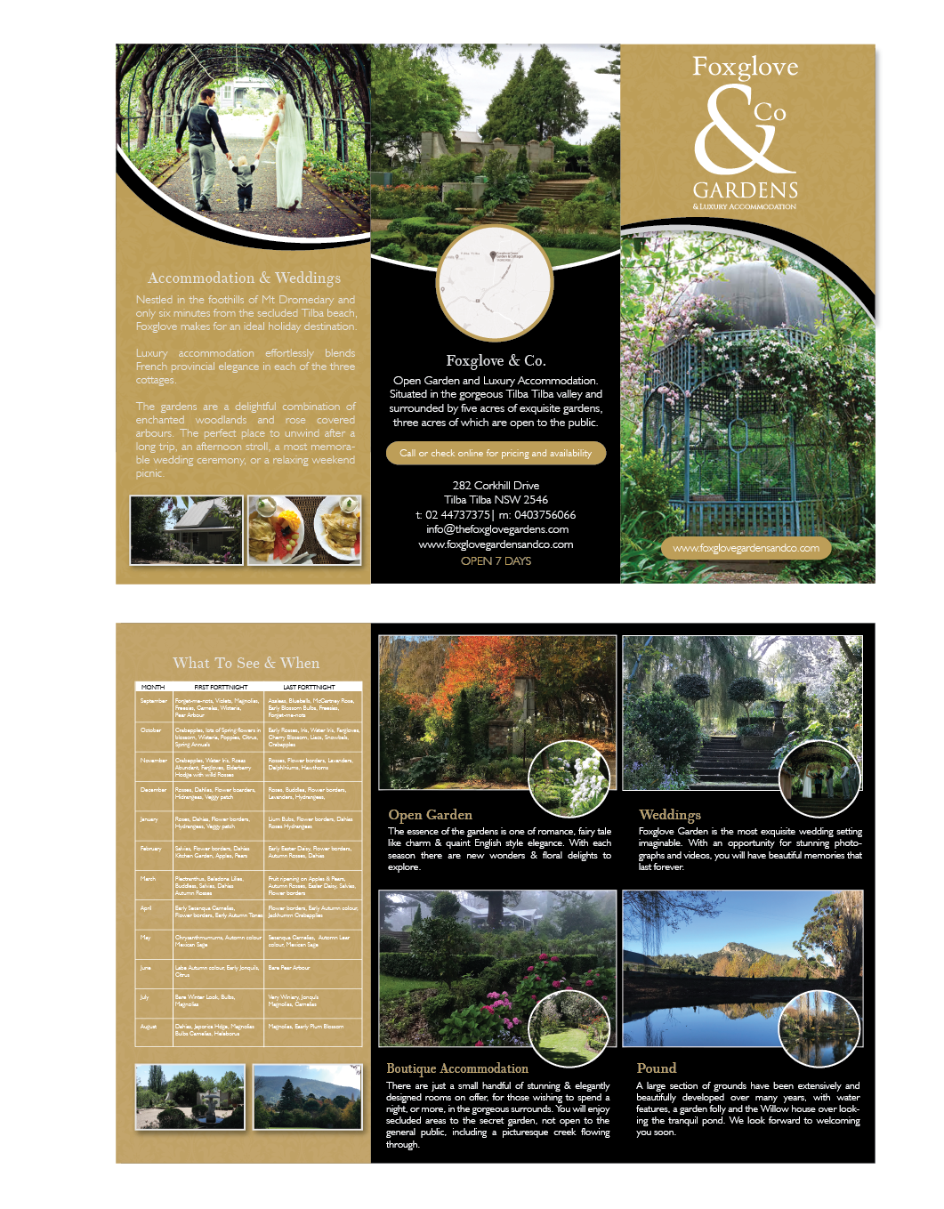Flyer Design by alex989 for Foxglove & Co | Design #23181995
