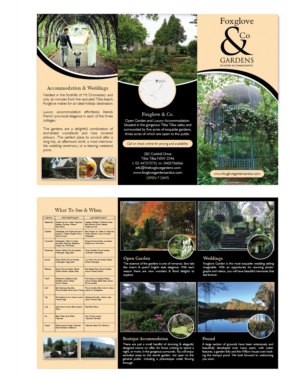 Flyer Design by alex989 for Foxglove & Co | Design: #23185972