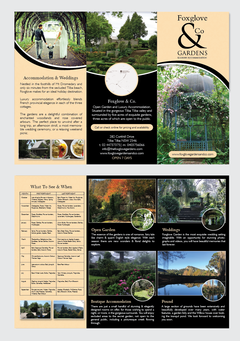 Flyer Design by alex989 for Foxglove & Co | Design #23245097