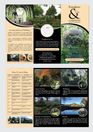 Flyer Design by alex989 for Foxglove & Co | Design: #23245097