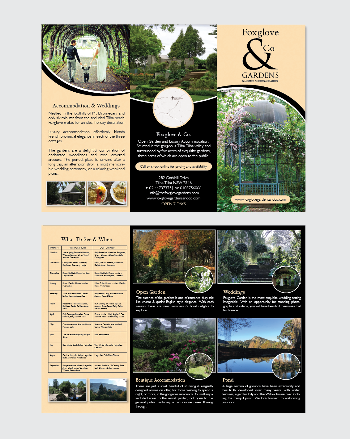 Flyer Design by alex989 for Foxglove & Co | Design #23252402