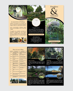 Flyer Design by alex989 for Foxglove & Co | Design: #23252402