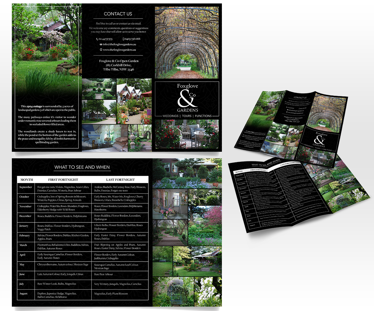 Flyer-Design von Luniere Designs für Foxglove & Co | Design #22970749