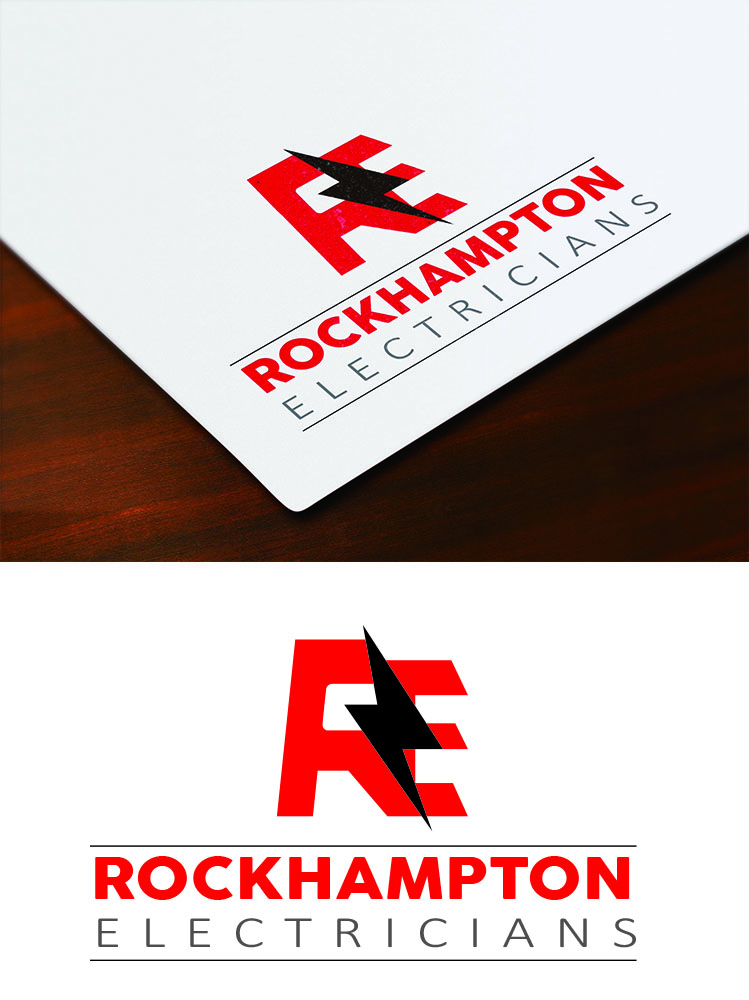 Diseño de Logo por Resolution -  Artistic Production Services para Rockhampton Electricians | Diseño #22984684