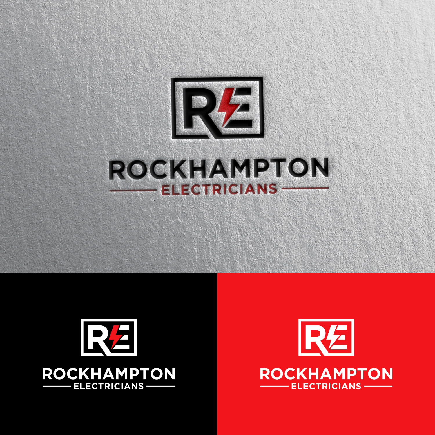 Logo Design by hery_cdt for Rockhampton Electricians | Design: #22948167