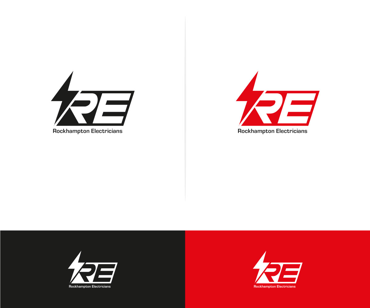 Logo Design by rum for Rockhampton Electricians | Design #22940707