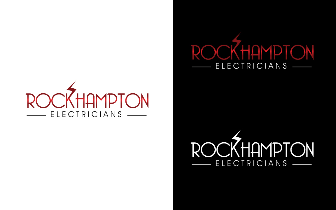 Logo Design by GODDREAMCREATION for Rockhampton Electricians | Design #22970024
