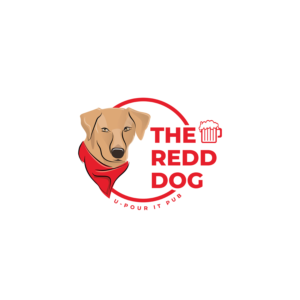 The Redd Dog, U-Pour it Pub | Logo Design by Grapi