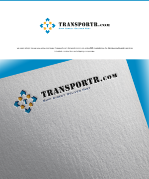 TRANSPORTR.com | Logo Design by Blessing Angel