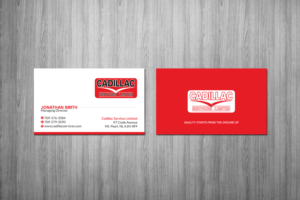 Diseño de Tarjeta de Presentación por Creations Box 2015 para Cadillac Services Ltd | Diseño: #22950562