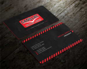 Business Card Design by chandrayaan.creative for Cadillac Services Ltd | Design: #22943271