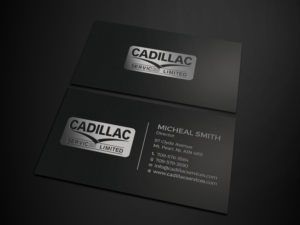 Business Card Design by Tripti Ranjan Gain for Cadillac Services Ltd | Design: #22940429