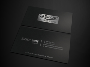 Business Card Design by Tripti Ranjan Gain for Cadillac Services Ltd | Design: #22940434