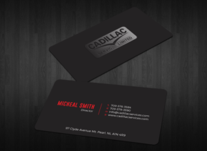 Business Card Design by Tripti Ranjan Gain for Cadillac Services Ltd | Design: #22940441