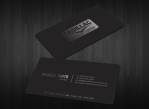 Business Card Design by Tripti Ranjan Gain for Cadillac Services Ltd | Design: #22940447