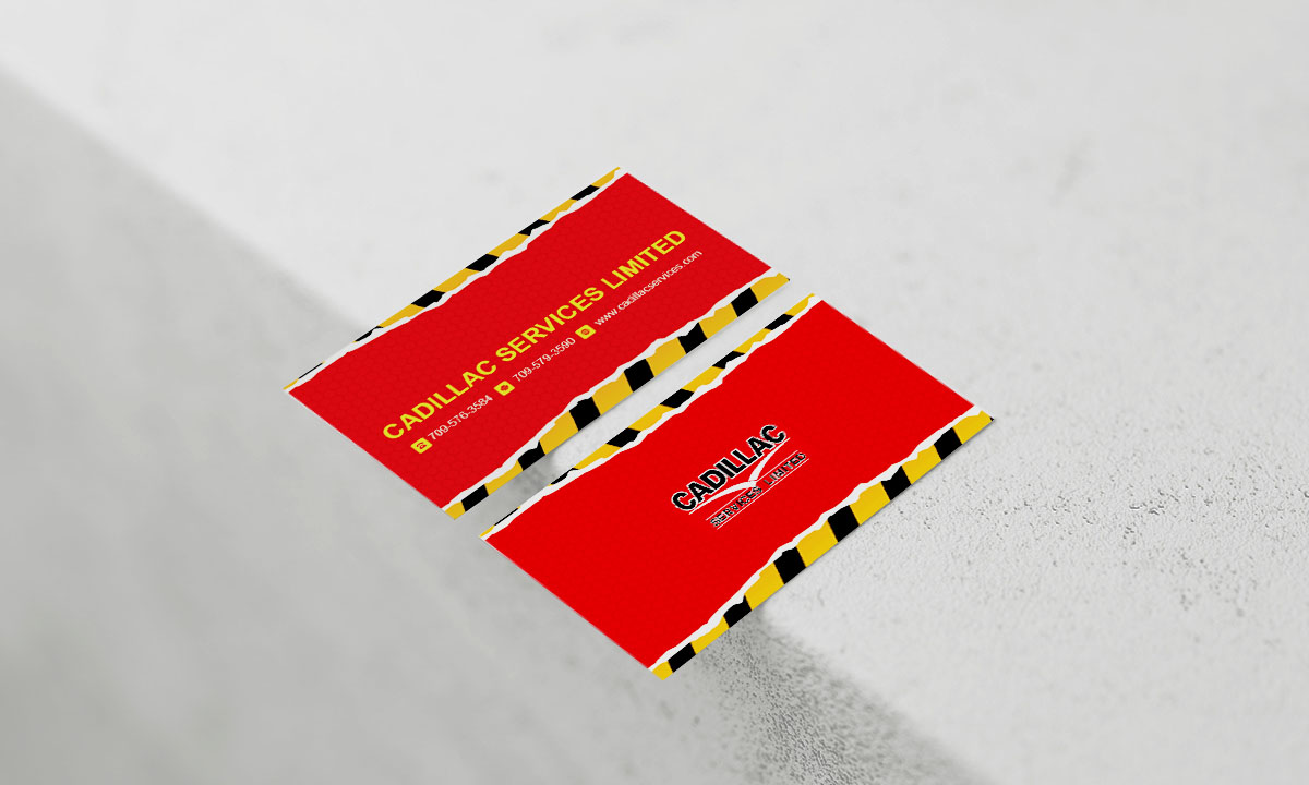 Business Card Design by D Creativez for Cadillac Services Ltd | Design #22954014
