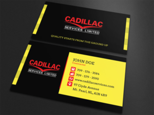 Cadillac Services Business Card | Business Card Design by Moumita_