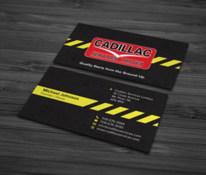 Business Card Design by MDesign for Cadillac Services Ltd | Design: #22941884