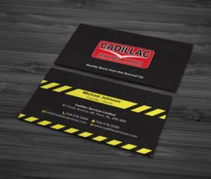 Cadillac Services Business Card | Business Card Design by MDesign