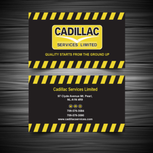 Design de Carte de Visite par HAKIMA 2 pour Cadillac Services Ltd | Design #22944354