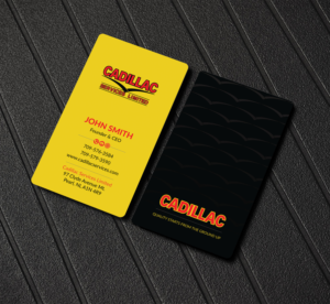 Business Card Design by Musa. A for Cadillac Services Ltd | Design: #22940592