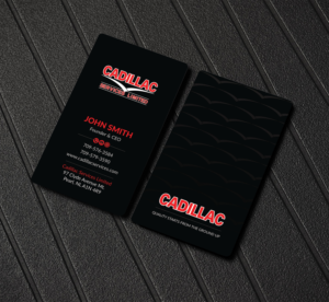 Business Card Design by Musa. A for Cadillac Services Ltd | Design: #22940594