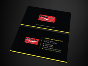 Business Card Design by Uttom 2 for Cadillac Services Ltd | Design: #22952334